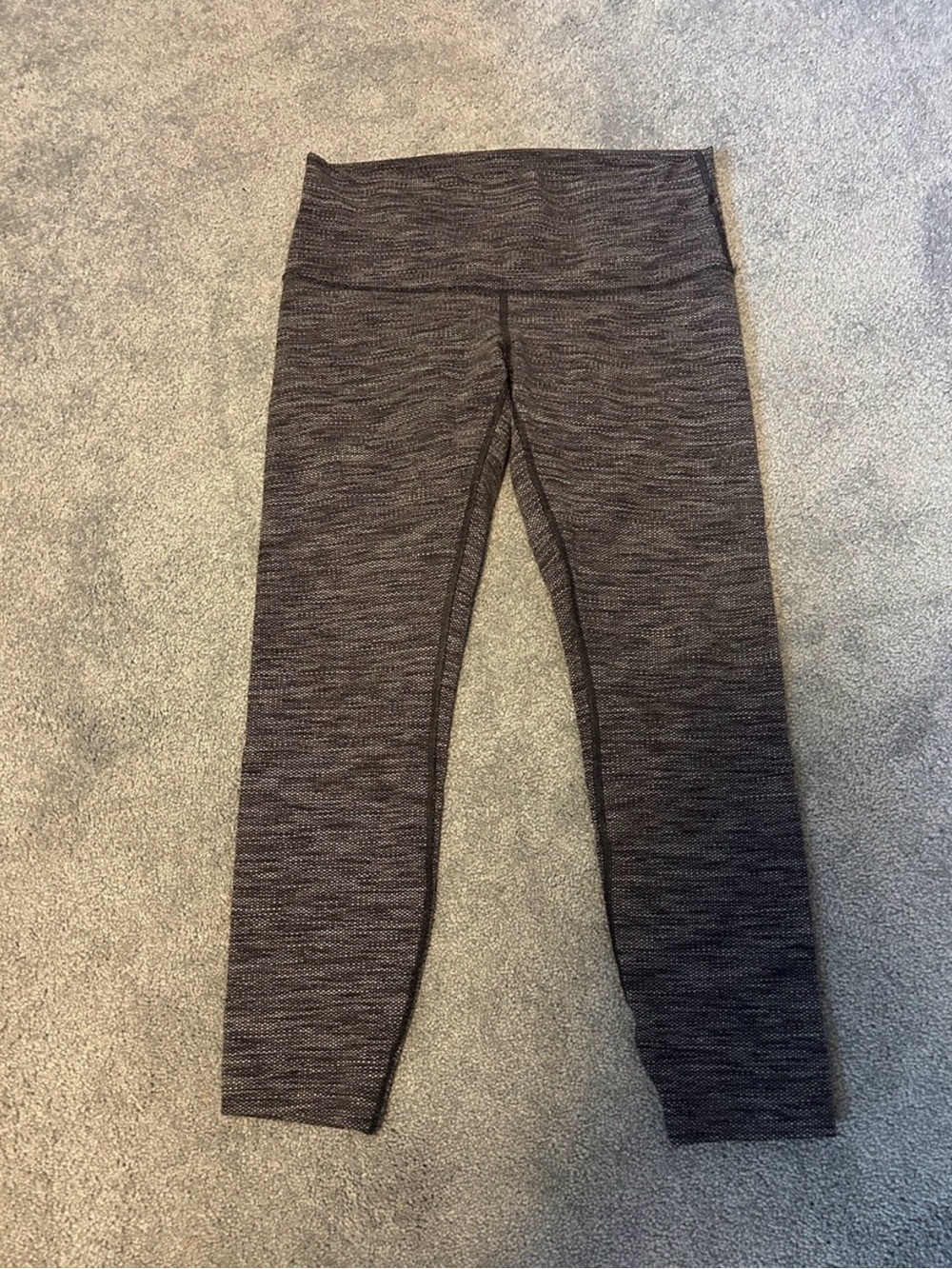 lululemon athletica Women's Heathered Dark Gray Leggings
